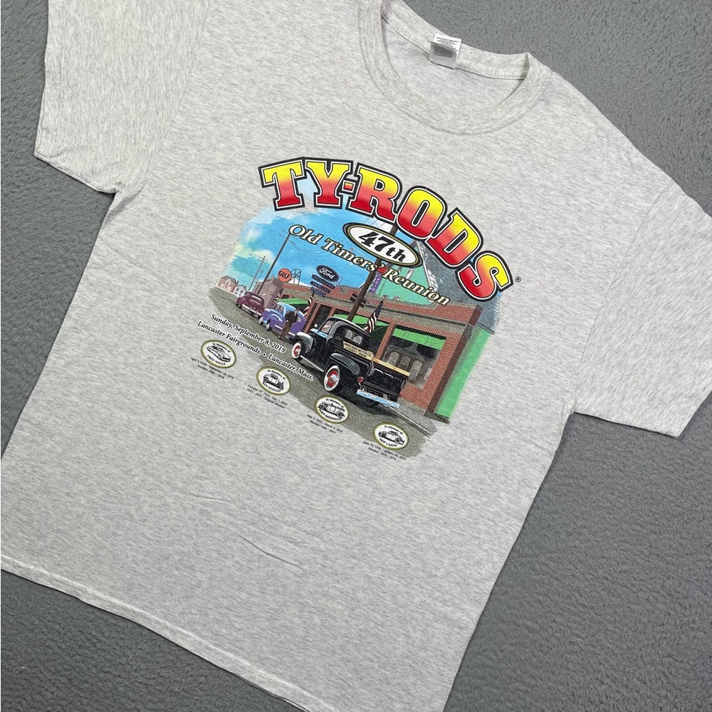 TY-Rods old timers reunion‎ car show T-shirt